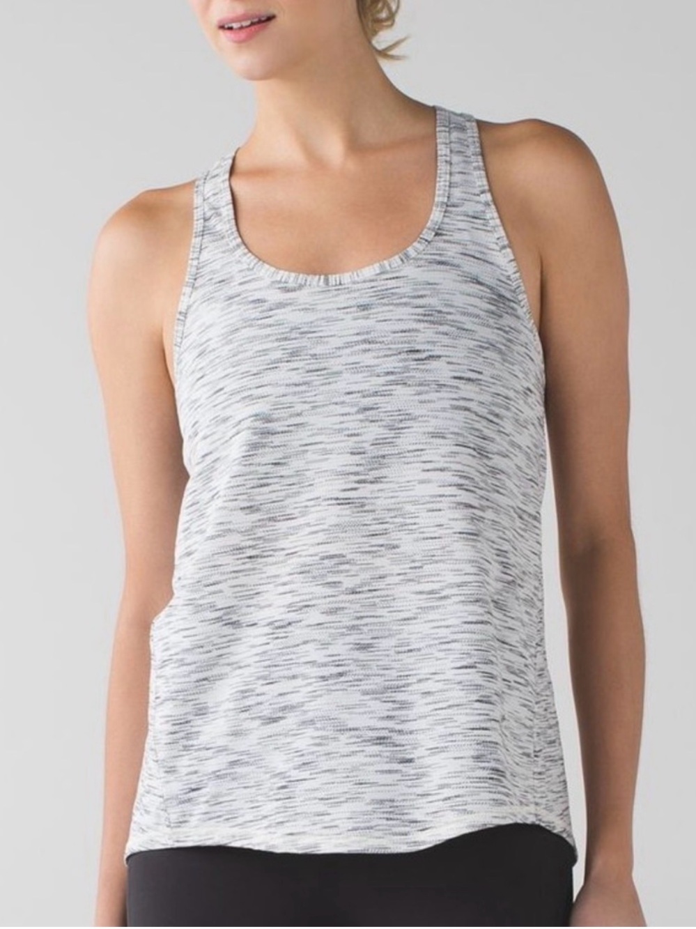 Lululemon Salute the Sun Singlet II Tiger Space Dye Tank Est. Size 6 - Picture 2 of 8